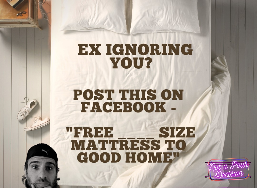Good riddance mattress memories post image